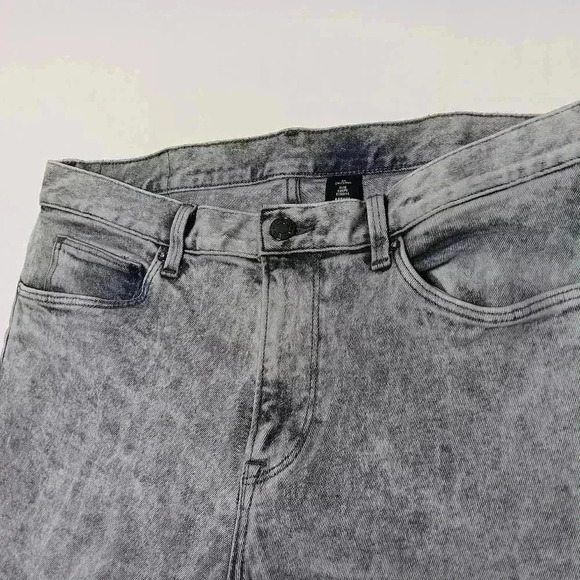 & Denim  Men's Acid wash Slim jeans. Size 34 - Picture 3 of 8